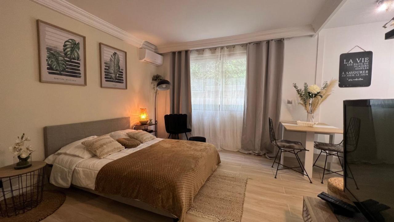 Le Miramar Nice - Clim, Parking, Wifi Et Piscine Экстерьер фото